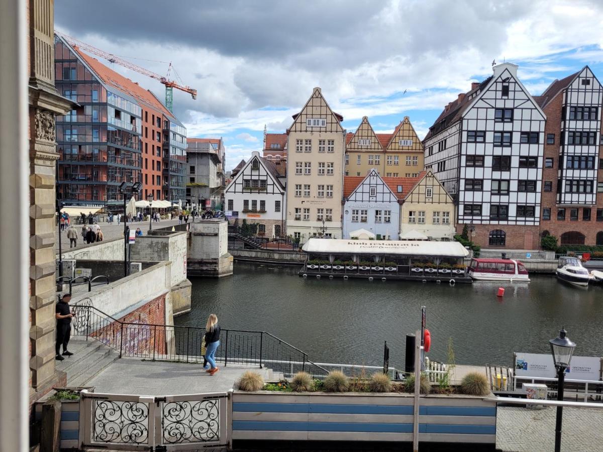 Apartament Stare Miasto Gdansk Z Widokiem Na Motlawe المظهر الخارجي الصورة